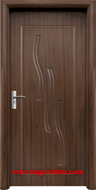 Интериорна врата Стандарт 014-p, цвят Орех