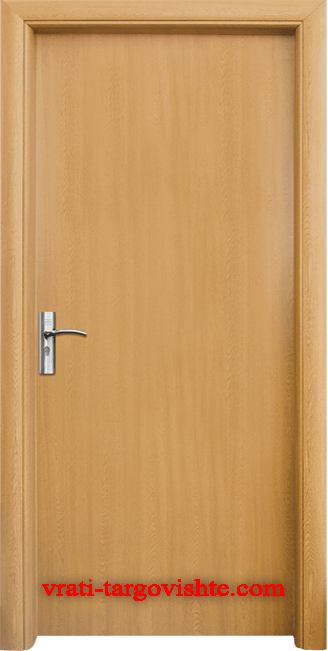Интериорна врата Стандарт 030, цвят Светъл дъб