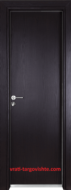 Алуминиева врата за баня – Gama, цвят Венге
