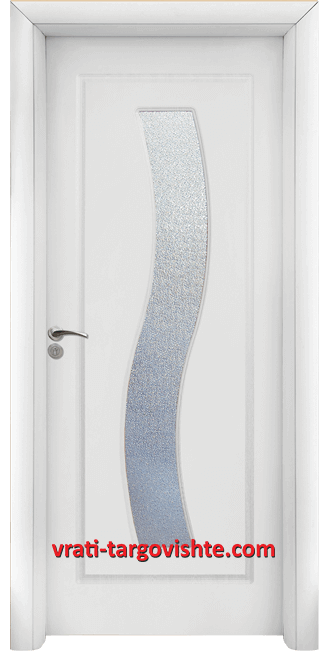 Интериорна врата Стандарт 066, цвят Бял